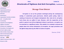 Tablet Screenshot of dvac.tn.gov.in