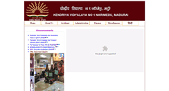 Desktop Screenshot of kv1madurai.tn.nic.in