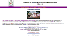 Tablet Screenshot of apca.tn.nic.in